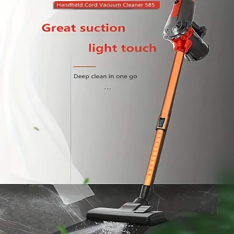600W 4-in-1 Corded Stick Vacuum Cleaner 18KPa Lightweight Handheld