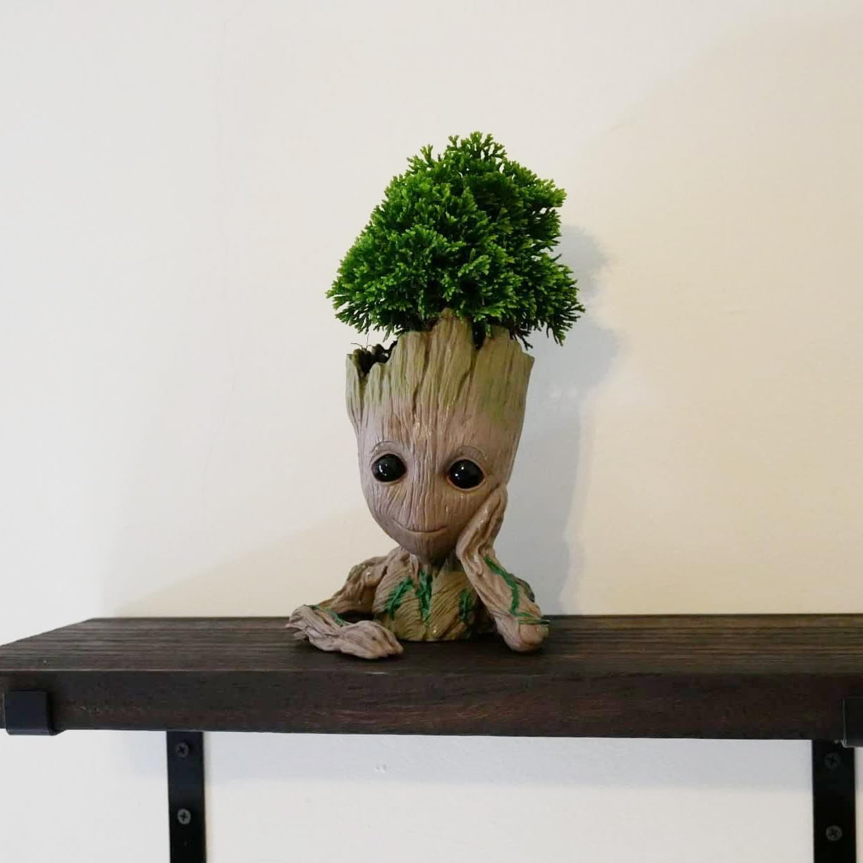 Baby Groot Flower Pot  6" (Grayish Brown)