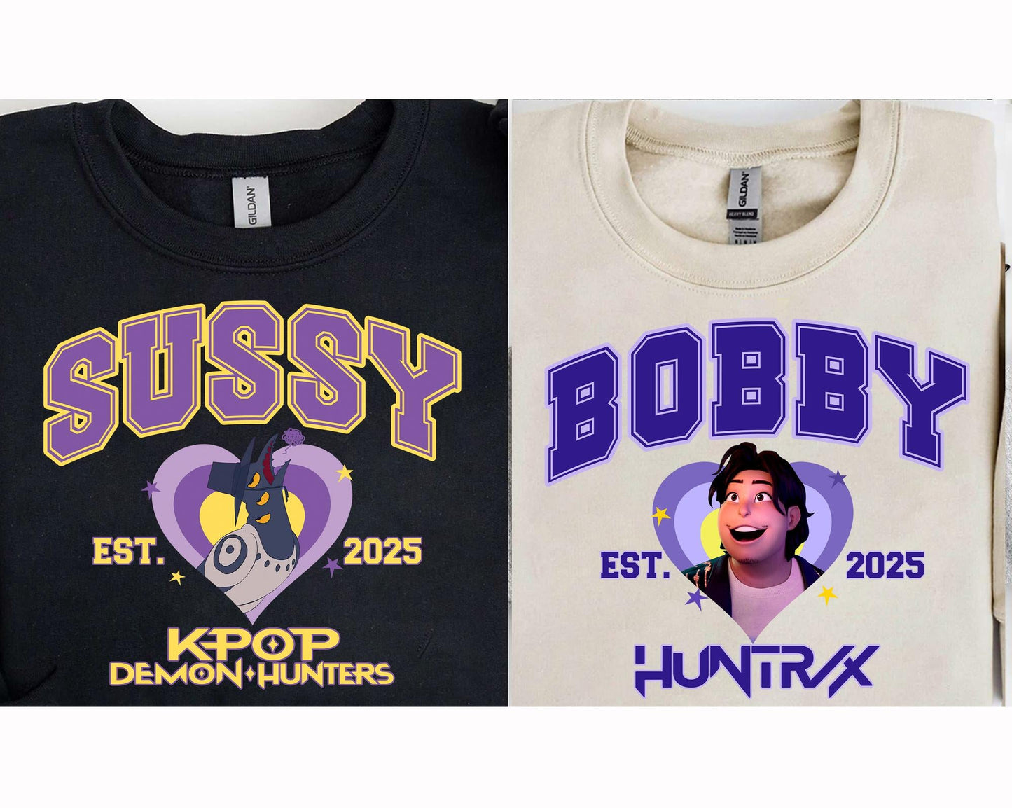 Huntr/x Girl Demon Hunters Fan Tee – Saja Girls Kpop Merch | Derpy Mira Rumi Zoey
