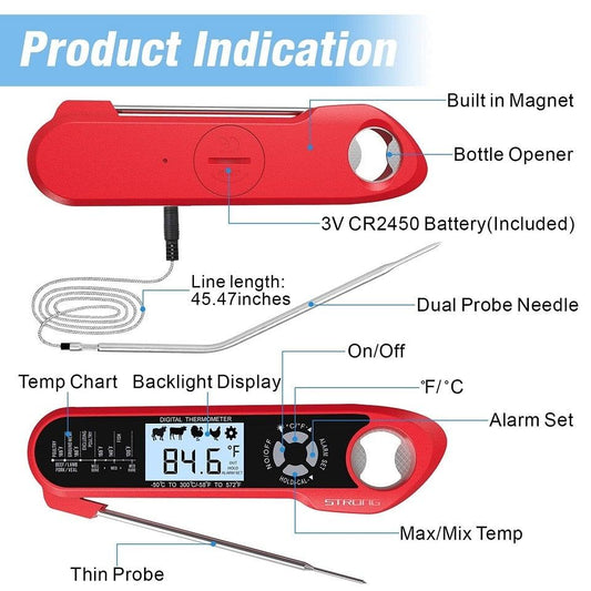 Dual-Probe Digital Meat Thermometer – photo 2